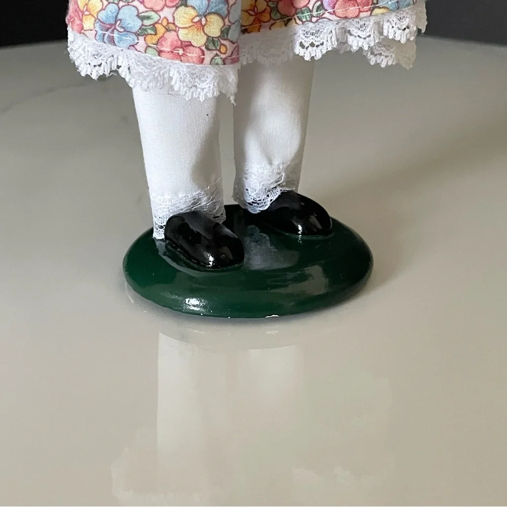 Easter Girl with Basket of Chicks - Byers' Choice